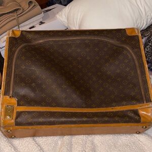 Luxury Louis Vuitton Brown Monogram Travel Bag/Suitcase
